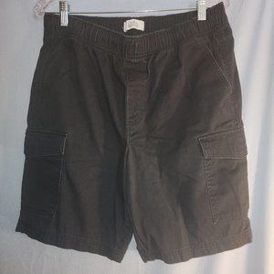Men's Croft & Barrow Pull-On 9.5-inch Cargo Shorts – Black Size 33 9.5 (Medium)